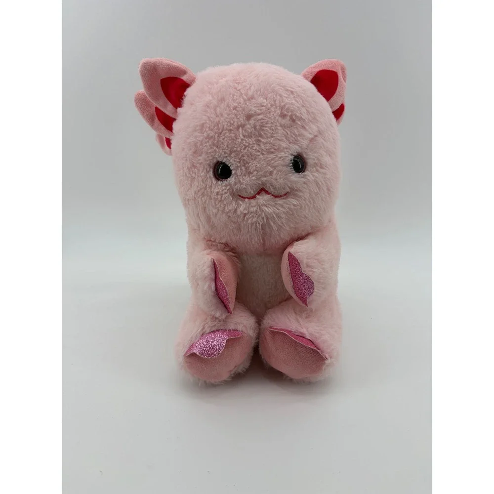Peek-A-Boo Toys Axolotl Plush Kids Small Pink Glitter Paws‎ GP-3100